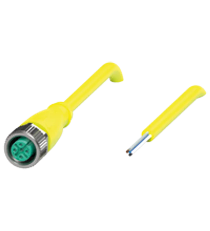Female cordset V15-G-S-YE1,5M-PUR-A1 — photo 1 of 4