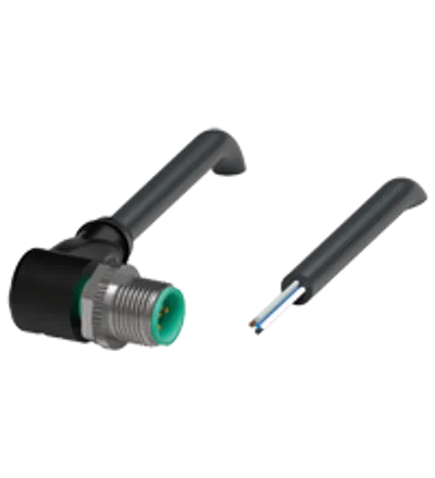Pepperl Fuchs V15S-W-BK10M-PUR-U/0,75 – Cable connector