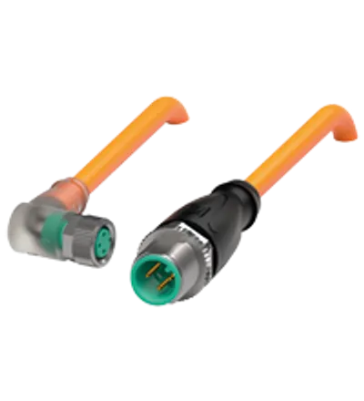 Connection cable V3-WM-E2-OR0,5M-POC-V11-G