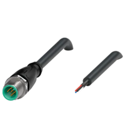Cable connector, shielded V15S-G-BK7M-PUR-O2/CAN