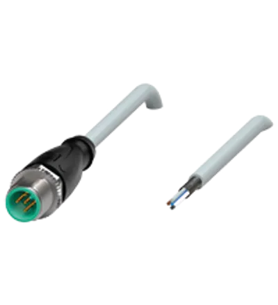 Pepperl Fuchs V15S-G-10M-PUR-ABG – Cable connector, shielded Pepperl Fuchs V15S-G-10M-PUR-ABG – Cable connector, shielded