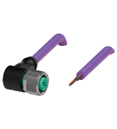 Pepperl Fuchs V15-W-VT2M-PUR-U/CAN – Female cordset Pepperl Fuchs V15-W-VT2M-PUR-U/CAN – Female cordset