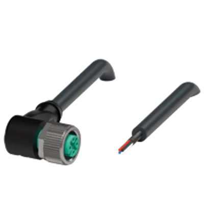 Pepperl Fuchs V15-W-BK5M-PUR-O2/CAN – Cable socket, shielded
