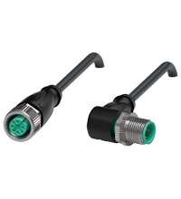 Connection cable V11-G-BK10M-PUR-U-V11-W