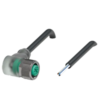 Female cordset V15-W-E8W-BK20M-PUR-A