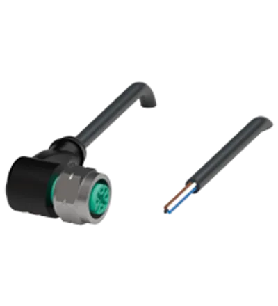 Pepperl Fuchs V1-WV4A-BK25M-PUR-O1 – Female cordset Pepperl Fuchs V1-WV4A-BK25M-PUR-O1 – Female cordset