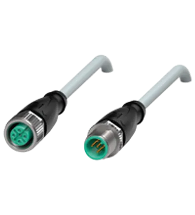 Connection cable, shielded V15-G-1M-PUR-ABG-V15-G