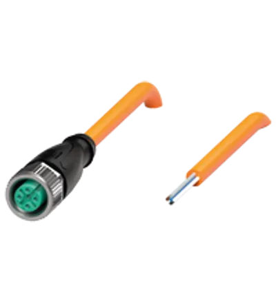 Female cordset V15-W-OR5M-PUR-A1