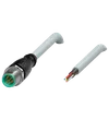 Cable connector, shielded V19S-G-1,5M-PUR-ABG — photo 1 of 4 Cable connector, shielded V19S-G-1,5M-PUR-ABG — photo 1 of 4