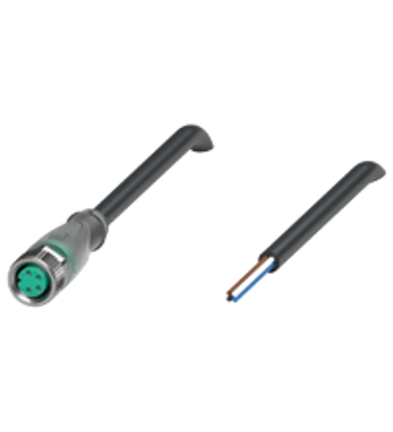 Female cordset V31-GM-A2-BK4M-PUR-U — photo 1 of 4
