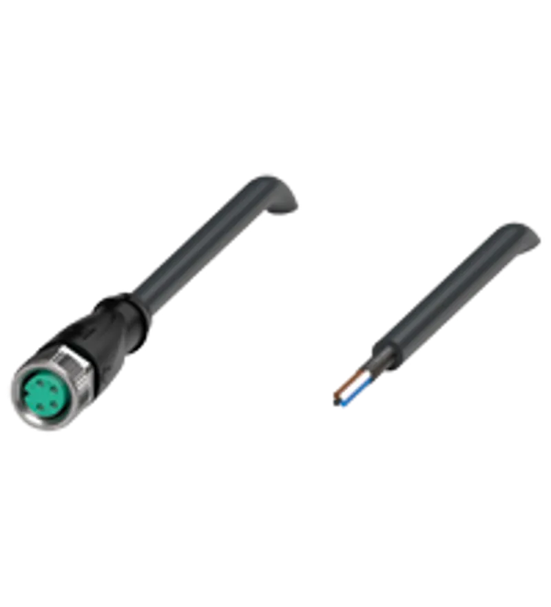 Cable socket, shielded V31-GM-BK5M-PUR-U/ABG — photo 1 of 4