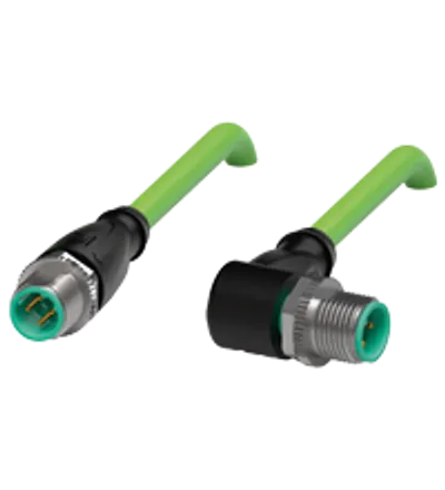 Pepperl Fuchs V1SD-G-GN1,2M-PUR-E2S-V1D-W – Connection cable, Ethernet Pepperl Fuchs V1SD-G-GN1,2M-PUR-E2S-V1D-W – Connection cable, Ethernet