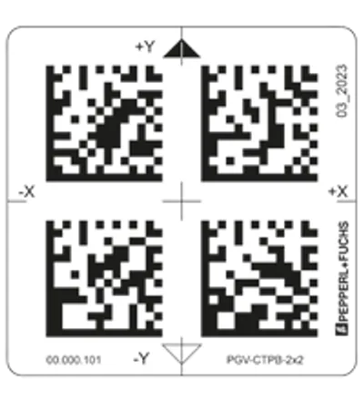 Pepperl Fuchs PGV-CTPB-2x2 – Polyester Data Matrix tag