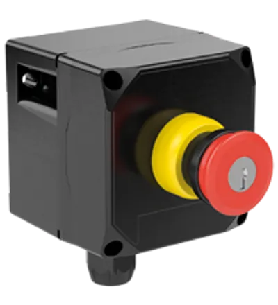 Pepperl Fuchs LRP1.D.JRMX.C.1 – Control Unit Ex e, Polyamide, Emergency Stop Button