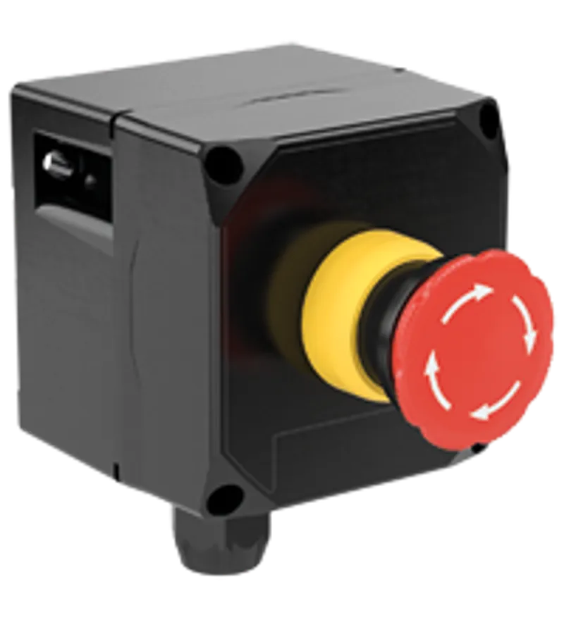 Pepperl Fuchs LRP1.D.E4CX.E.1 – Control Unit Ex e, Polyamide, Emergency Stop Button — photo 1 of 4