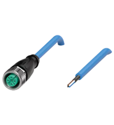 Cable connector, NAMUR V1-G-N4-2,5M-PUR-N4S