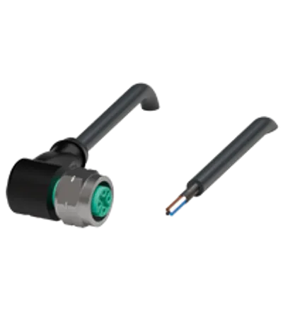 Pepperl Fuchs V1-WV4A-BK5M-PUR-U/ABG – Cable socket, shielded Pepperl Fuchs V1-WV4A-BK5M-PUR-U/ABG – Cable socket, shielded