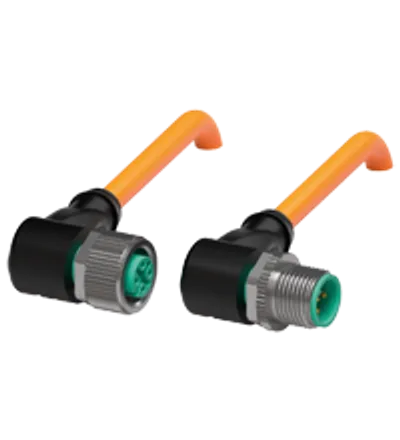 Connection cable V15-W-OR2M-PUR-A1-V15-W