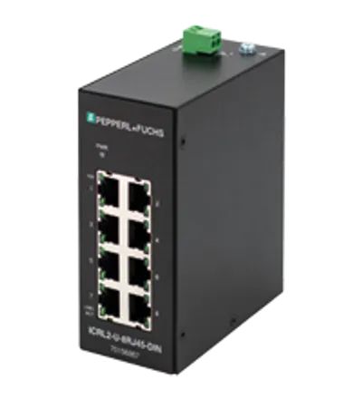 Ethernet switch unmanaged ICRL2-U-8RJ45-DIN