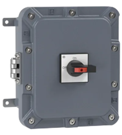 Switch Disconnector Ex d IIB 63 A 4 Pole, Aluminum Enclosure EJB4A.D.PS.DIS.063.3PN.2NO