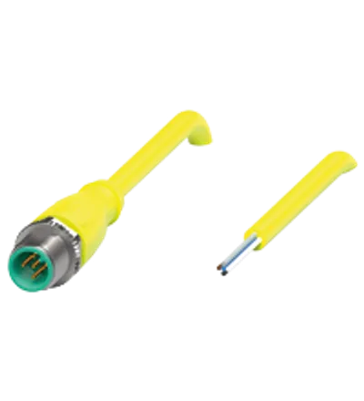 Cable connector V15S-G-S-YE15M-PUR-A1