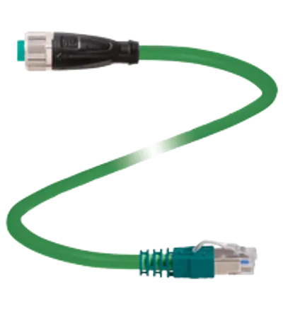 Pepperl Fuchs V1D-G-GN0,5M-PUR-E1S-V45-G – Connection cable, Ethernet