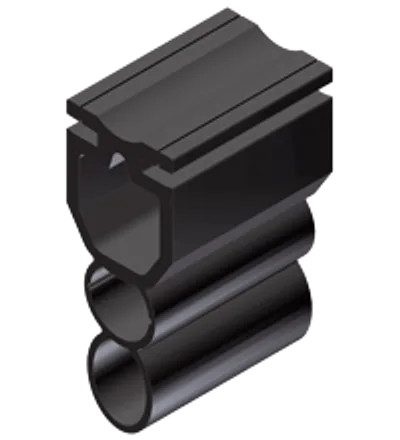 Pepperl Fuchs GP12/20-40-01 – Rubber profile for safety edges Pepperl Fuchs GP12/20-40-01 – Rubber profile for safety edges