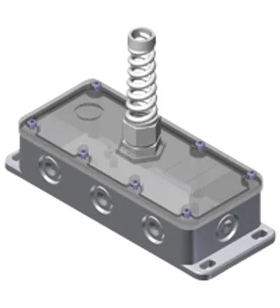 Junction box LAD 4 / 90° Modul 2
