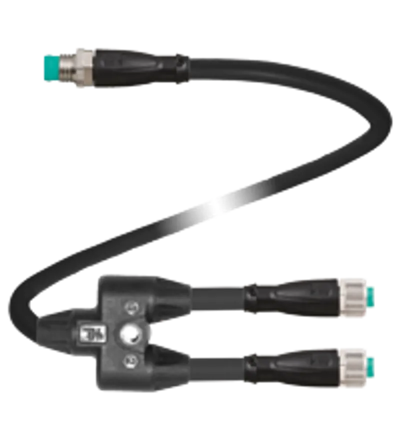 Pepperl Fuchs V31-G-0,2/0,8-PUR-T-0,2-V31-G – Y connection cable — photo 1 of 4