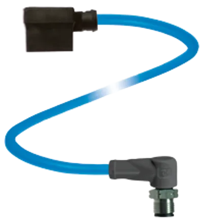 Pepperl Fuchs VMA-2+P-N-BU0,6M-PVC-V1-WV4A-Y – Valve Connector Cordset Pepperl Fuchs VMA-2+P-N-BU0,6M-PVC-V1-WV4A-Y – Valve Connector Cordset