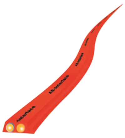 Pepperl Fuchs VAZ-FK-R-RD – AS-Interface flat cable
