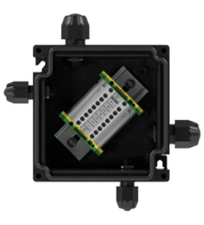 Pepperl Fuchs GR.TJE.13.13.09.B-S0008 – Junction Box Ex e, Glass-Fiber Reinforced Polyester (GRP)