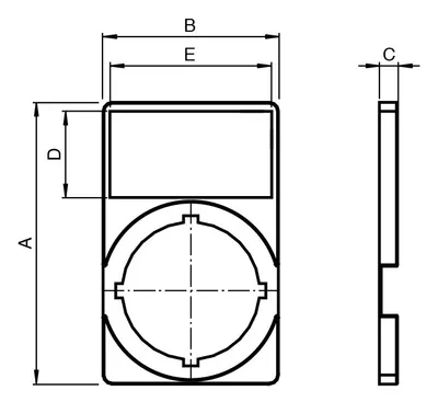 Label Holder (Ex e) CFP.Z3.SP