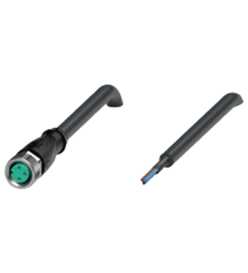 Cable socket, shielded V3-GM-BK5M-PUR-U/ABG — photo 1 of 4