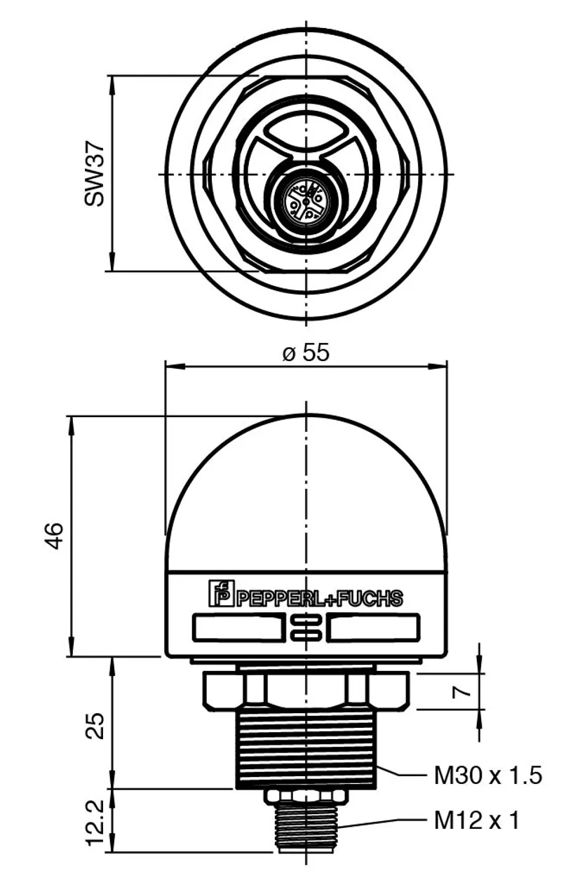 IO-Link signal light ICA-SB-MCS-55MM-IO-V1 — photo 3 of 3