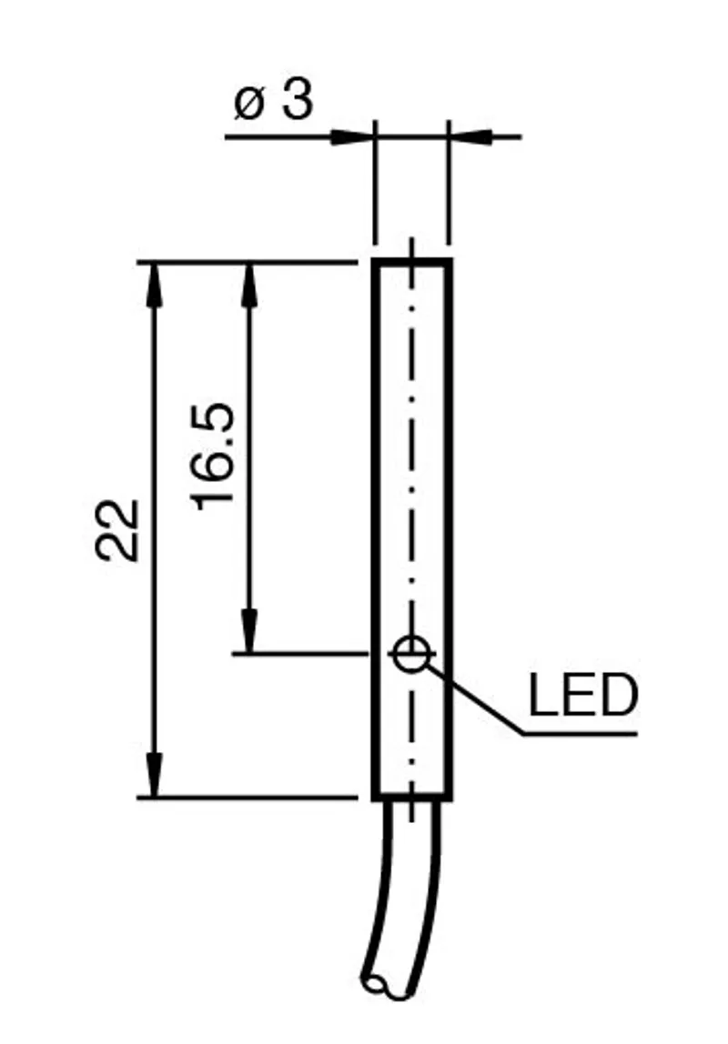 Pepperl Fuchs NBB0,6-3M22-E1 – Inductive sensor — photo 3 of 4