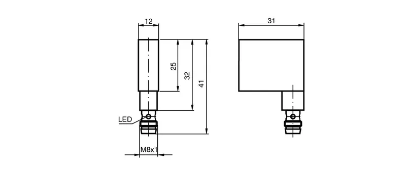 Inductive sensor NJ1,5-F2-E2-V3 — photo 3 of 5