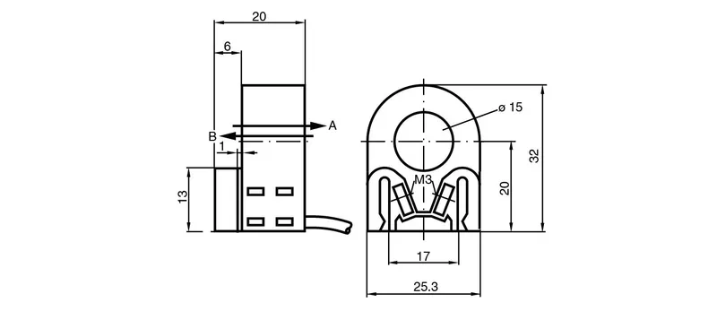 Inductive ring sensor RB15-14-E2-BI-Y97927 — photo 3 of 4