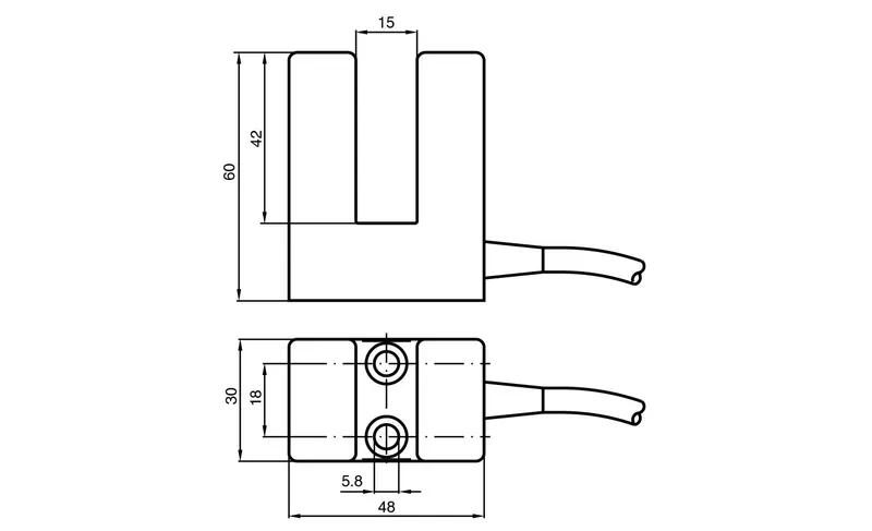 Pepperl Fuchs SJ15-E – Inductive slot sensor — photo 3 of 4