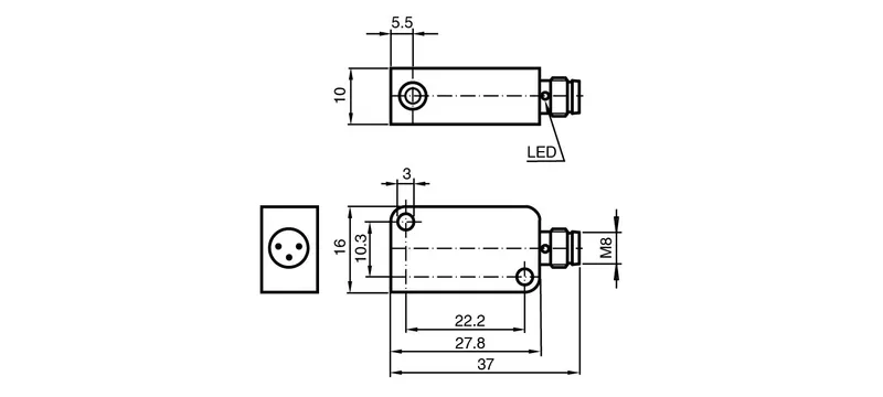 Inductive sensor NBN6-V3-E3-V3 — photo 3 of 5