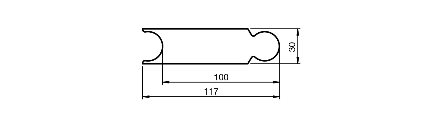 Pepperl Fuchs PGV-PR-PROTECT100 – Protective mounting bar — photo 3 of 3
