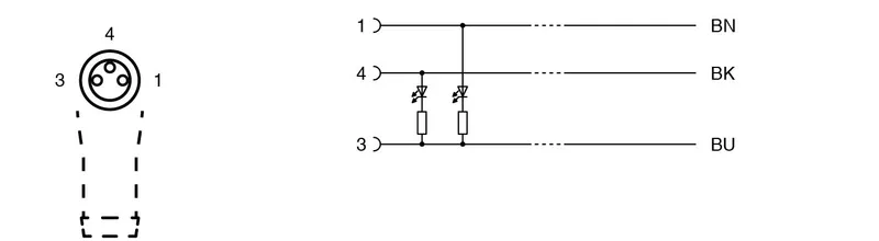 Female cordset V3-WM-E2-OR1M-POC — photo 4 of 4