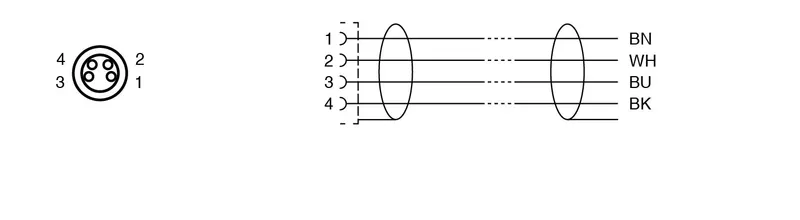 Cable socket, shielded V31-GM-BK5M-PUR-U/ABG — photo 4 of 4
