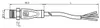 Cable connector V1S-GV4A-2M-PVC — photo 3 of 4