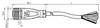 Cable socket, shielded V19-G-BK1,5M-PUR-U/ABG — photo 3 of 4 Cable socket, shielded V19-G-BK1,5M-PUR-U/ABG — photo 3 of 4