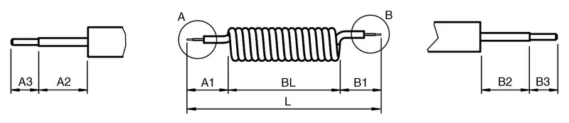 Bulk Spiral Cable SPK 4x0,25mm² BL900/4000/350 — photo 3 of 4