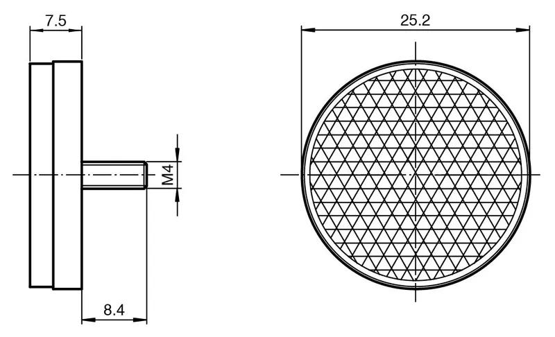 Pepperl Fuchs REF-S25 – Reflector — photo 3 of 3