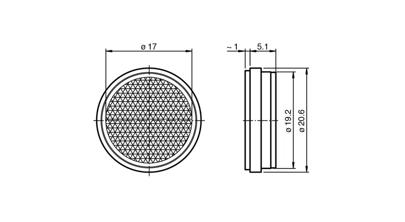 Pepperl Fuchs REF-MA21 – Reflector with micro-structure — photo 3 of 3
