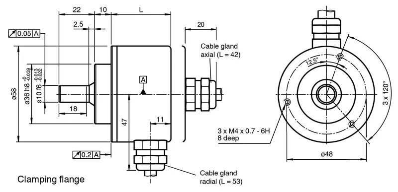 Pepperl Fuchs RVI58L – Incremental rotary encoder — photo 3 of 3