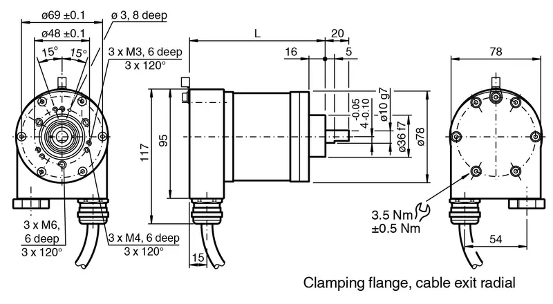 Pepperl Fuchs DVS78E – Singleturn absolute rotary encoder — photo 4 of 6